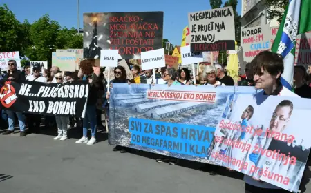 PROSVJED PROTIV MEGAFARMI I KLAONICA PILIĆA: „SIŠČANI NE ŽELE BITI SMETLIŠČANI"