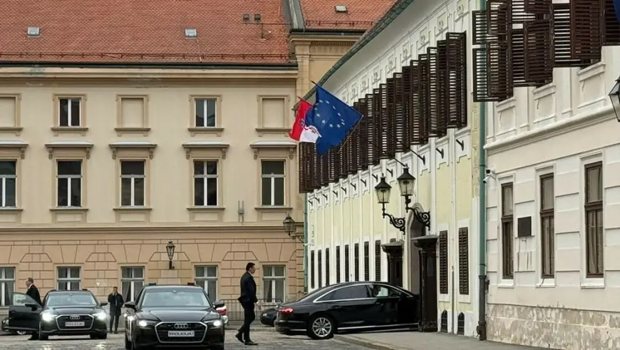 ZORAN MILANOVIĆ STIGAO U BANSKE DVORE