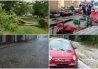 OLUJNO NEVRIJEME POGODILO ZAGREB: PADALA TUČA, VJETAR RUŠIO DRVEĆE