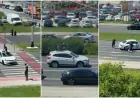 KAOS NA KRIŽANJU U ZAGREBU: MUŠKARAC SKAKO PO AUTOMOBILIMA I BACAO SE PO CESTI