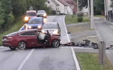 OBJAVLJENI DETALJI STRAVIČNE NESREĆE: POZNATO TKO JE SKRIVIO FRONTALNI SUDAR, MLADOJ VOZAČICI LIJEČNICI SE BORE ZA ŽIVOT