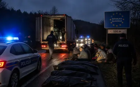 POLICIJA IDENTIFICIRALA VOZAČA KOMBIJA U KOJEM SU PREMINULA ČETIRI MIGRANTA: IMA 22 GODINE....