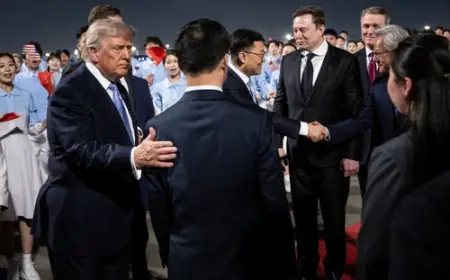 AMERIČKI MILIJARDERI I DIREKTORI U PEKINGU. KOGA JE SVE TRUMP POVEO U KINU?