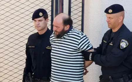 POLICIJA ODVELA UBOJICU IZ DRNIŠA