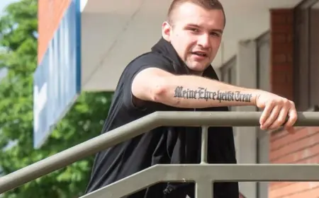 JEDAN OD UHIĆENIH ZBOG IZNUDE I POŽARA NOSI ZAKONOM ZABRANJENU TETOVAŽU, EVO ŠTO ZNAČI