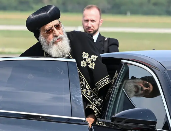 KOPTSKI PAPA STIGAO U POSJET HRVATSKOJ