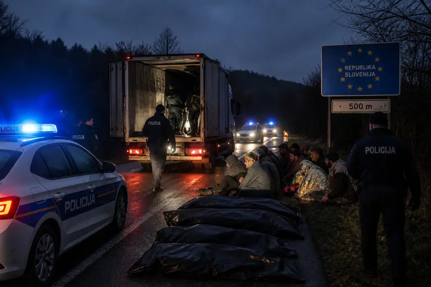 POLICIJA IDENTIFICIRALA VOZAČA KOMBIJA U KOJEM SU PREMINULA ČETIRI MIGRANTA: IMA 22 GODINE....
