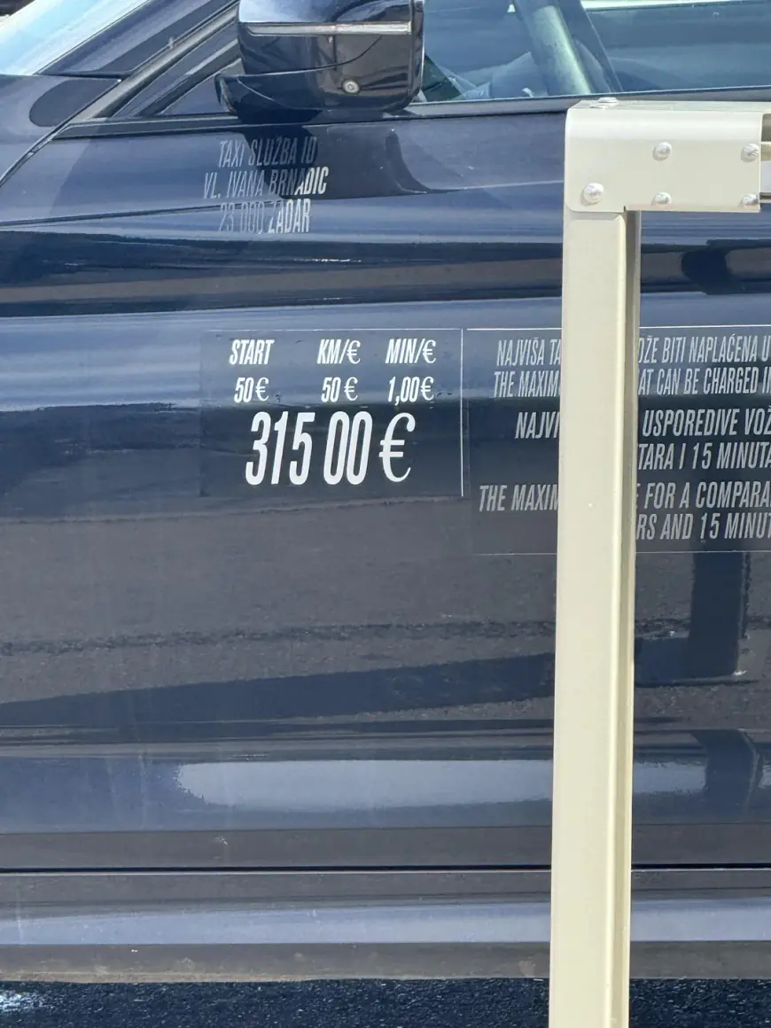 MREŽE BRUJE O BRUTALNIM CIJENAMA TAKSIJA U ZADRU! OTKRIVENO TKO JE ‘POZNATA GOSPOĐA‘ ZA VOLANOM, VEĆ JE BILA U MEDIJIMA