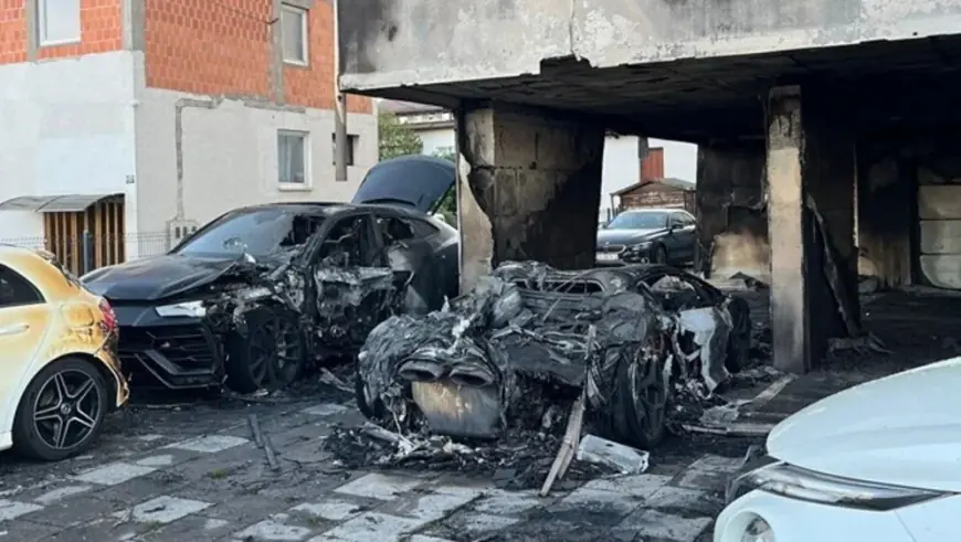 POLICIJA OTKRILA DETALJE: LAMBORGHINI IZGORIO DO TEMELJA U OBRAČUNU ZBOG MILIJUNA, UHIĆENA DJEVOJKA I TRI MLADIĆA