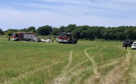 SRUŠIO SE MALI AVION KOD MEDULINA! POGINULE ČETIRI OSOBE