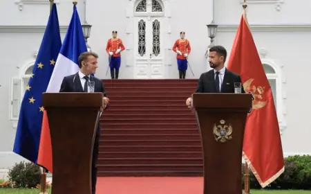 MACRON U PODGORICI: CRNA GORA IMA SNAGU ČUVATI SVOJ IDENTITET I SUVERENITET