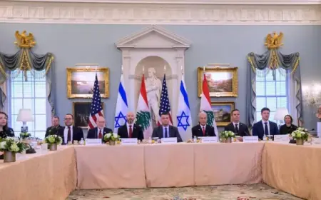 LIBANON I IZRAEL POSTIGLI SPORAZUM U WASHINGTONU
