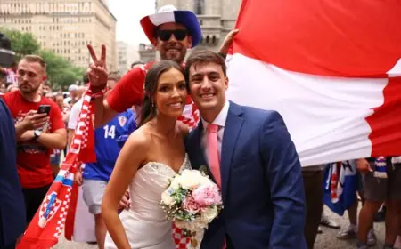 NAŠI NAVIJAČI PRIREDILI IM NEZABORAVNU SVADBU, SAD MLADENCI IZ PHILADELPHIJE STIŽU U HRVATSKU NA MEDENI MJESEC