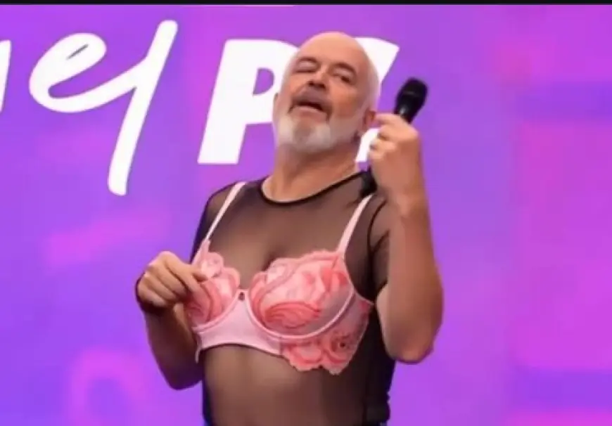EDI RAMA OBJAVIO AI VIDEO SEBE U MINICI I GRUDNJAKU: PORUČIO INFLUENCERIMA DA PLAĆAJU POREZ