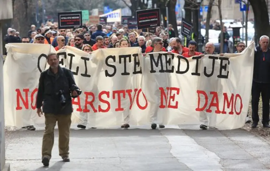 BURNO U SABORU: "VIŠE OD 60 POSTO NOVINARA NE MOŽE ISTRAŽIVATI MOĆNIKE ZBOG VLASTITE PREKARNE EGZISTENCIJE"