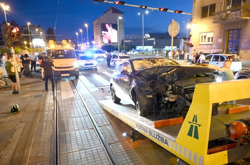 UMRO MOTORIST IZ NESREĆE KOD VJESNIKA, ŽENA TEŠKO OZLIJEĐENA. VOZAČ AUDIJA (26) UHIĆEN