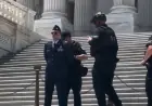AMERIČKI VOJNIK PRED KAPITOLOM POZVAO NA TRUMPOV OPOZIV. ODMAH JE UHIĆEN