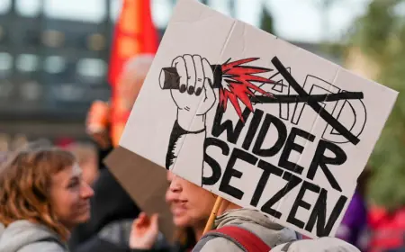 TISUĆE NA ULICAMA NJEMAČKOG GRADA NA PROSVJEDU PROTIV AfD-a