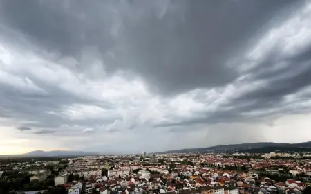 DHMZ DIGAO UPOZORENJE ZA JEDNU REGIJU: PRIJETE TUČA I GRMLJAVINSKO NEVRIJEME