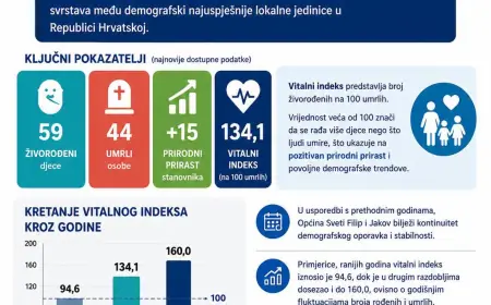SVETI FILIP I JAKOV MEĐU DEMOGRAFSKI NAJUSPJEŠNIJIM OPĆINAMA U HRVATSKOJ!