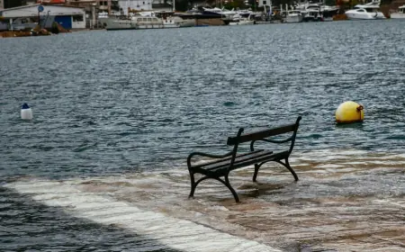 NOVI METEOCUNAMI POGODIO JADRAN, POPLAVLJENA RIVA NA HRVATSKOM OTOKU