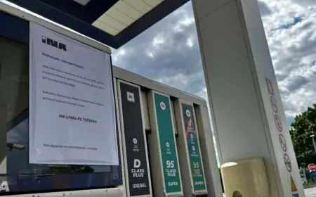 INA I PETROL OGRANIČILI TOČENJE GORIVA: OVAJ NATPIS JE DOČEKAO VOZAČE
