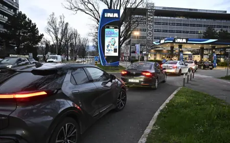 NA ININOJ PUMPI U ZAGREBU NESTALO OBIČNOG DIZELA, PREMIUM PRODAJU PO ISTOJ CIJENI