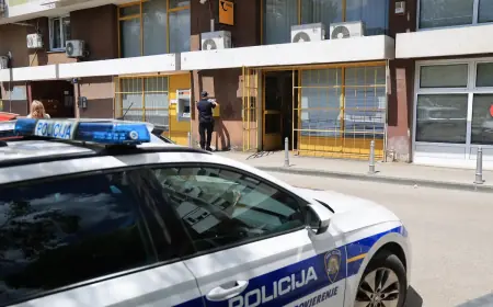 DVOJAC OPLJAČKAO POŠTU NA ZAGREBAČKOJ KNEŽIJI, PRIJETILII OŠTRIM PREDMETOM