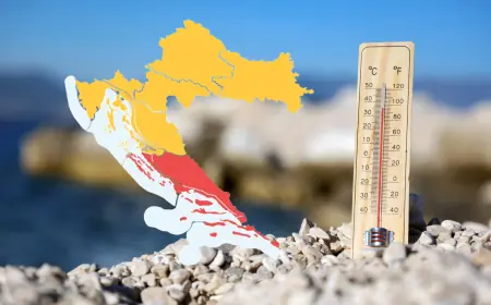 PAKLENE VRUĆINE VRAĆAJU SE U HRVATSKU, MOGUĆE I VIŠE OD 40 STUPNJEVA