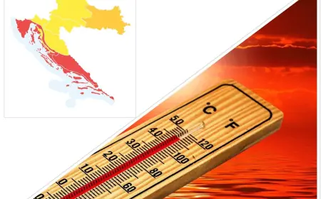 CRVENI METEOALARM ZBOG VRUĆINE DILJEM ZEMLJE: TEMPERATURE RASTU DO 40 °C