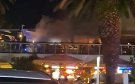 ZAPALIO SE RESTORAN NA SPLITSKOJ RIVI