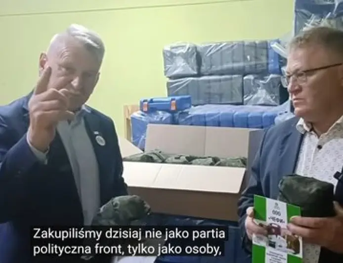 BIVŠI ZAMJENIK MINISTRA U POLJSKOJ VLADI SNIMLJEN KAKO POMAŽE RUSKIM VOJNICIMA