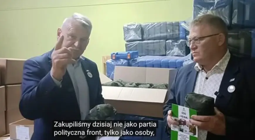 BIVŠI ZAMJENIK MINISTRA U POLJSKOJ VLADI SNIMLJEN KAKO POMAŽE RUSKIM VOJNICIMA