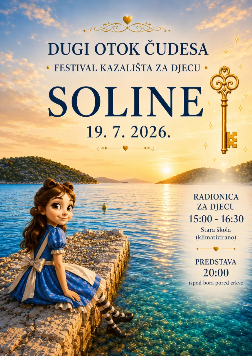 DUGI OTOK ČUDESA ZAVRŠAVA U SOLINAMA VELIKIM FESTIVALSKIM FINALOM