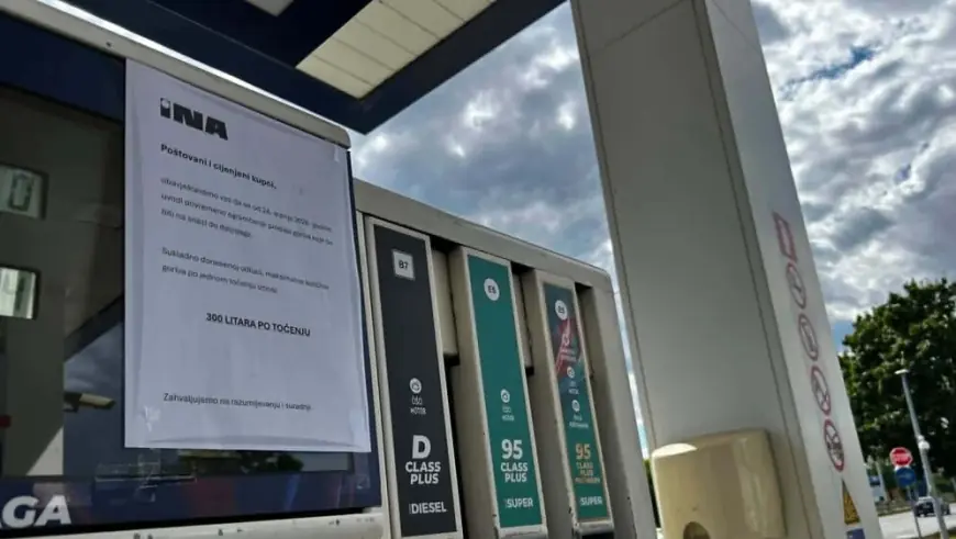 INA I PETROL OGRANIČILI TOČENJE GORIVA: OVAJ NATPIS JE DOČEKAO VOZAČE