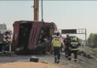 STRAVIČNI PRIZORI IZ MAĐARSKE: AUTOBUS S TURISTIMA SLETIO S AUTOCESTE, 12 LJUDI POGINULO