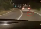 ŠOKANTNA SNIMKA S NAŠEG OTOKA: IZ POLICIJSKOG AUTA BAČEN GORUĆI OPUŠAK!