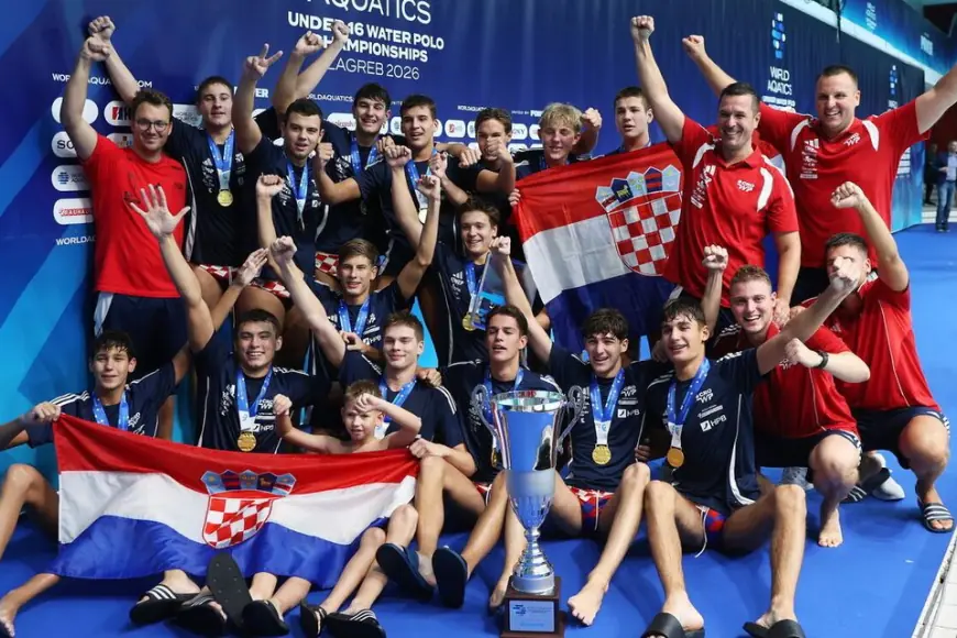 PALA ŠPANJOLSKA U FINALU: HRVATSKI VATERPOLISTI SU SVJETSKI PRVACI DO 16 GODINA!