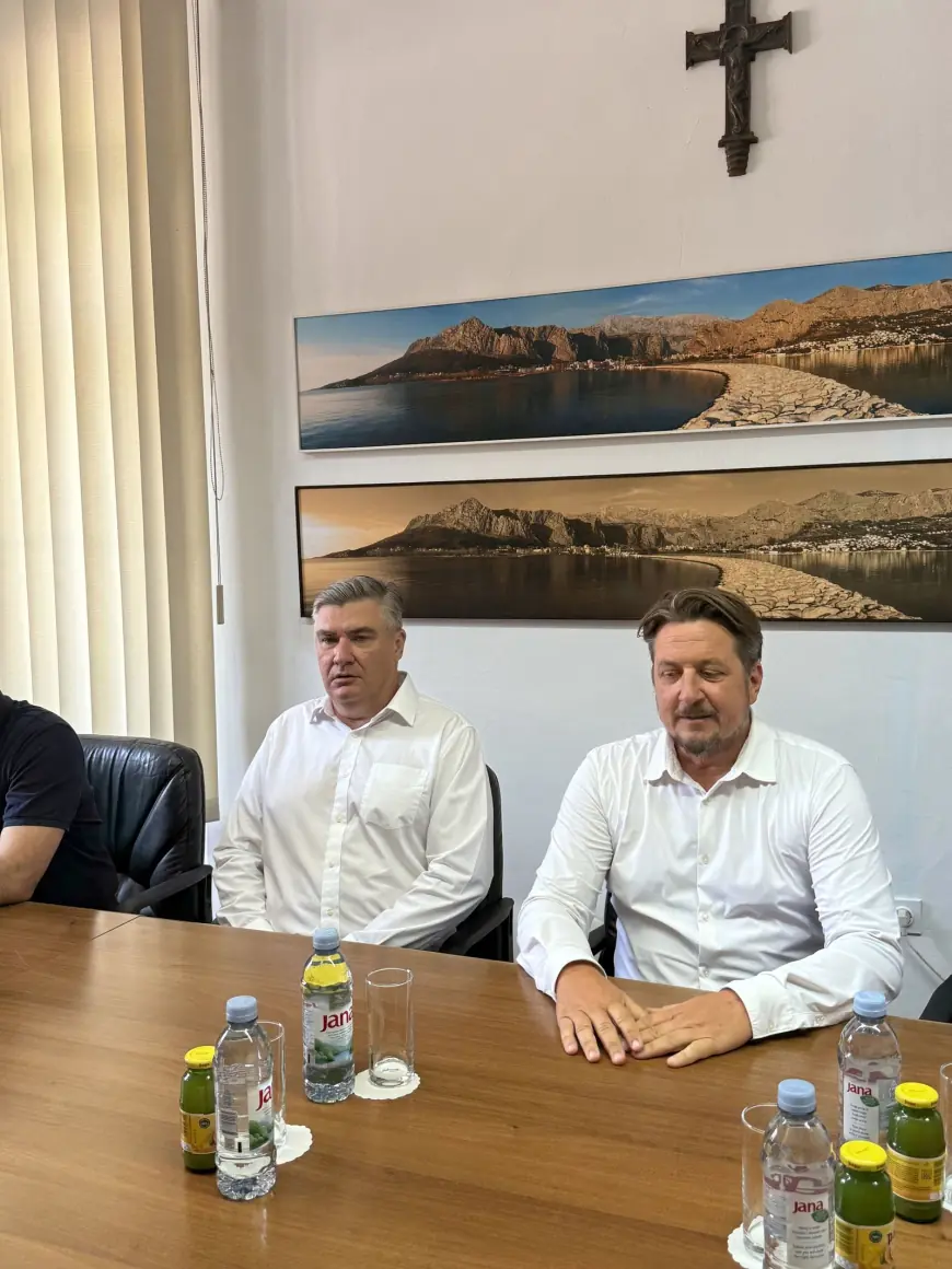 MILANOVIĆ U OMIŠU: GROZAN DOGAĐAJ, IMOVINA JE STRADALA, ALI NAJVAŽNIJI SU LJUDI