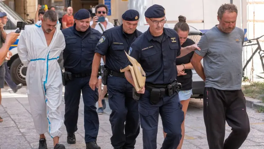 OVO JE ČETVORKA OSUMNJIČENA ZA PODMETANJE POŽARA: POGLEDAJTE SCENE PRIVOĐENJA