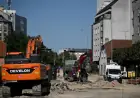 PIJANA POLICAJKA AUTOM SE ZABILA U BAGER U ZAGREBU