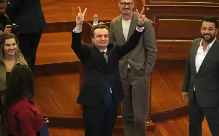 KOSOVSKI PARLAMENT PONOVNO IZABRAO KURTIJA ZA PREMIJERA