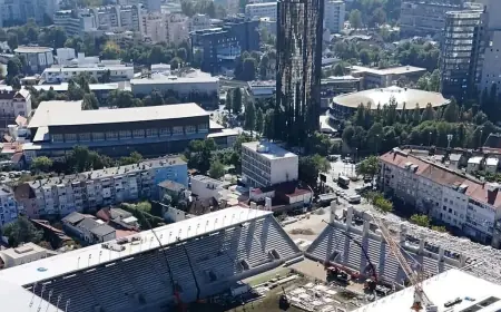 SPEKTAKULANE SNIMKE IZ ZRAKA NOVOG STADIONA U ZAGREBU