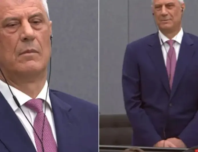 THACI OSUĐEN NA 25 GODINA ZATVORA: OVAKO JE REAGIRAO KAD JE ČUO PREUDU