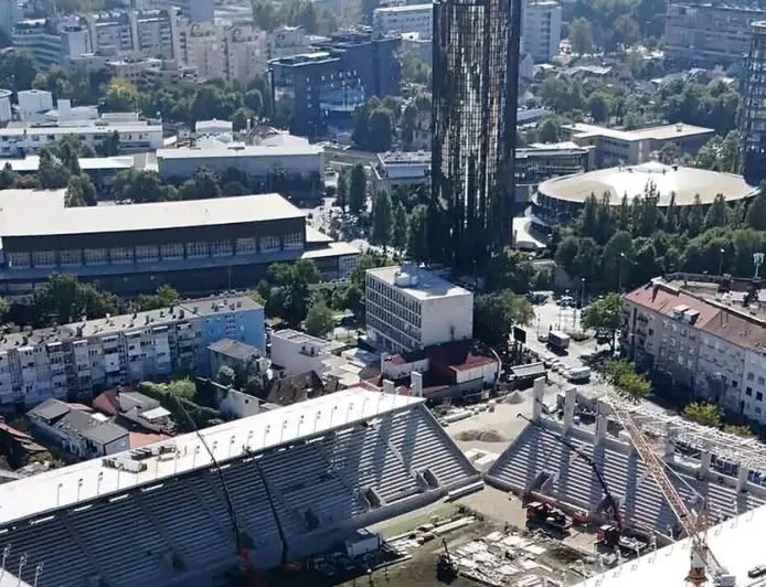 SPEKTAKULANE SNIMKE IZ ZRAKA NOVOG STADIONA U ZAGREBU