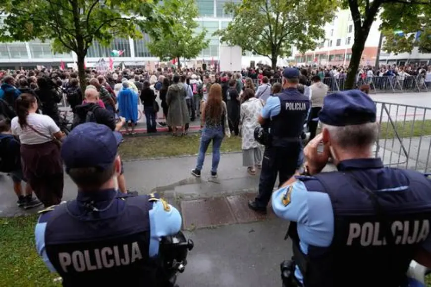 U LJUBLJANI OTVORENO IZRAELSKO VELEPOSLANSTVO, TISUĆE PROSVJEDOVALE