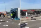 STRAVIČNI PRIZORI S MJESTA NESREĆE: NAJMANJE 11 MRTVIH U SUDARU AUTOBUSA I KAMIONA