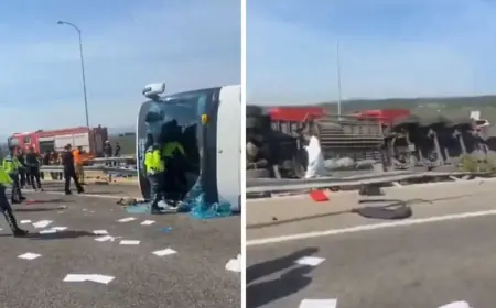 STRAVIČNI PRIZORI S MJESTA NESREĆE: NAJMANJE 11 MRTVIH U SUDARU AUTOBUSA I KAMIONA