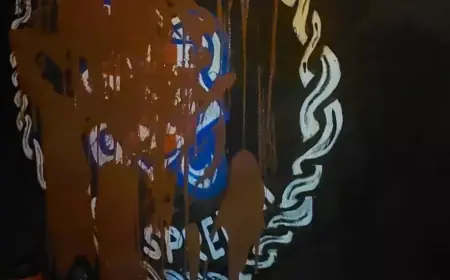 HOS-ov MURAL U RIJECI OSVANUO ZALIVEN CRVENOM BOJJOM, OGLASILI SE ODGOVORNI
