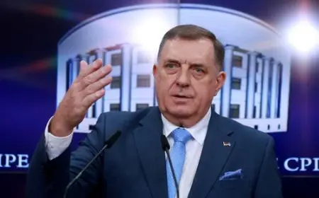 DODIK PONOVO VELIČAO RATNE ZLOČINCE KARADĐIĆA, MLADIĆA I KRAJIŠNIKA